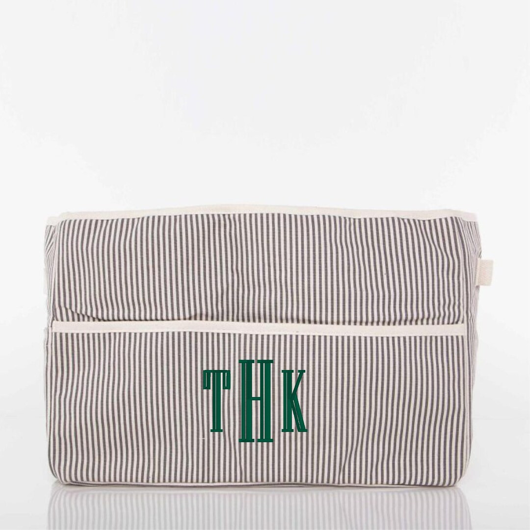 Car Organizer| the Best Monogrammed Car Storage on Etsy| Auto Accessories Large Heavy Canvas Mono... | Etsy (US)