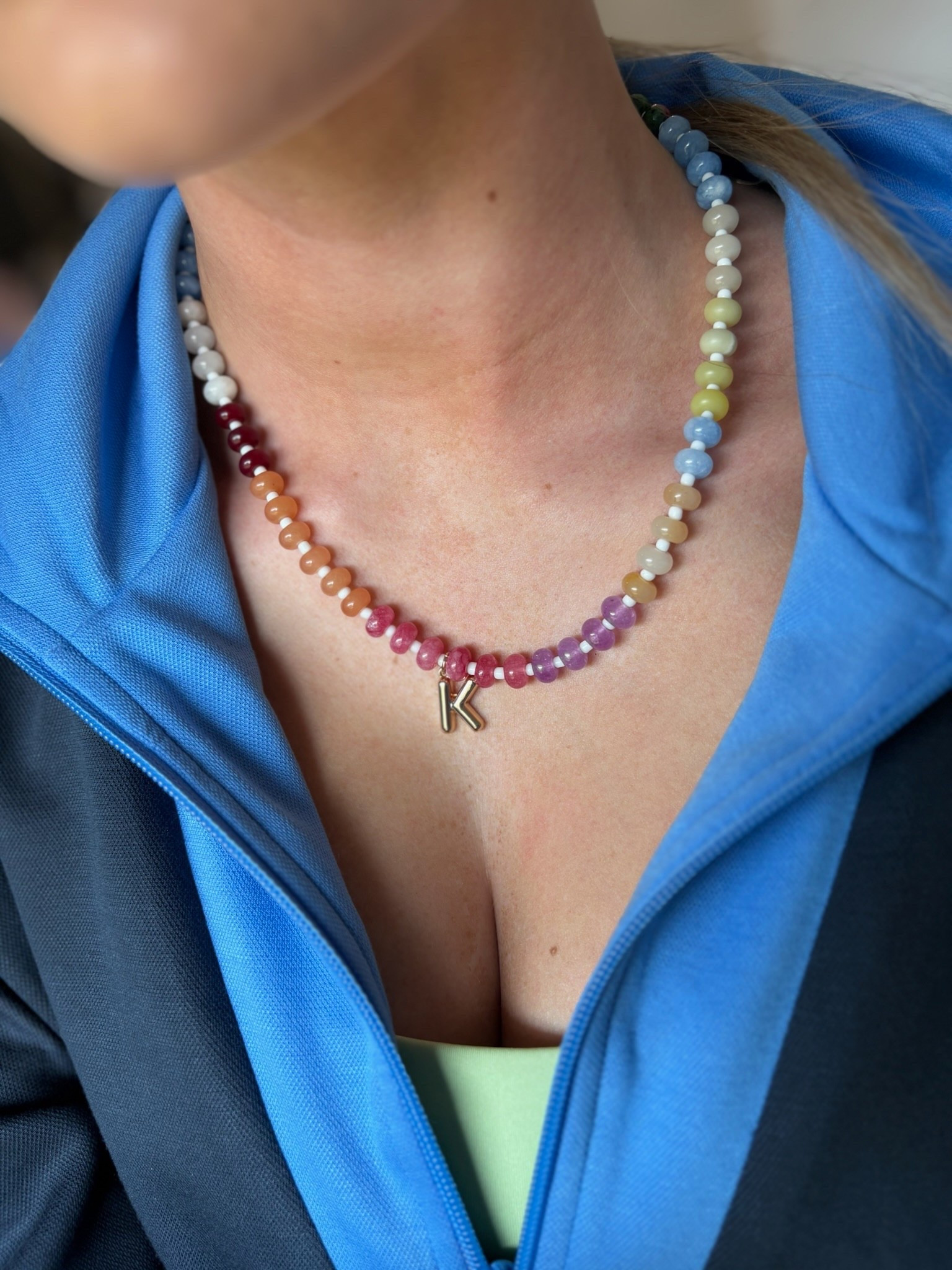 Have not stopped wearing this beaded initial necklace since I got it! 

#LTKootd #LTKgrwm