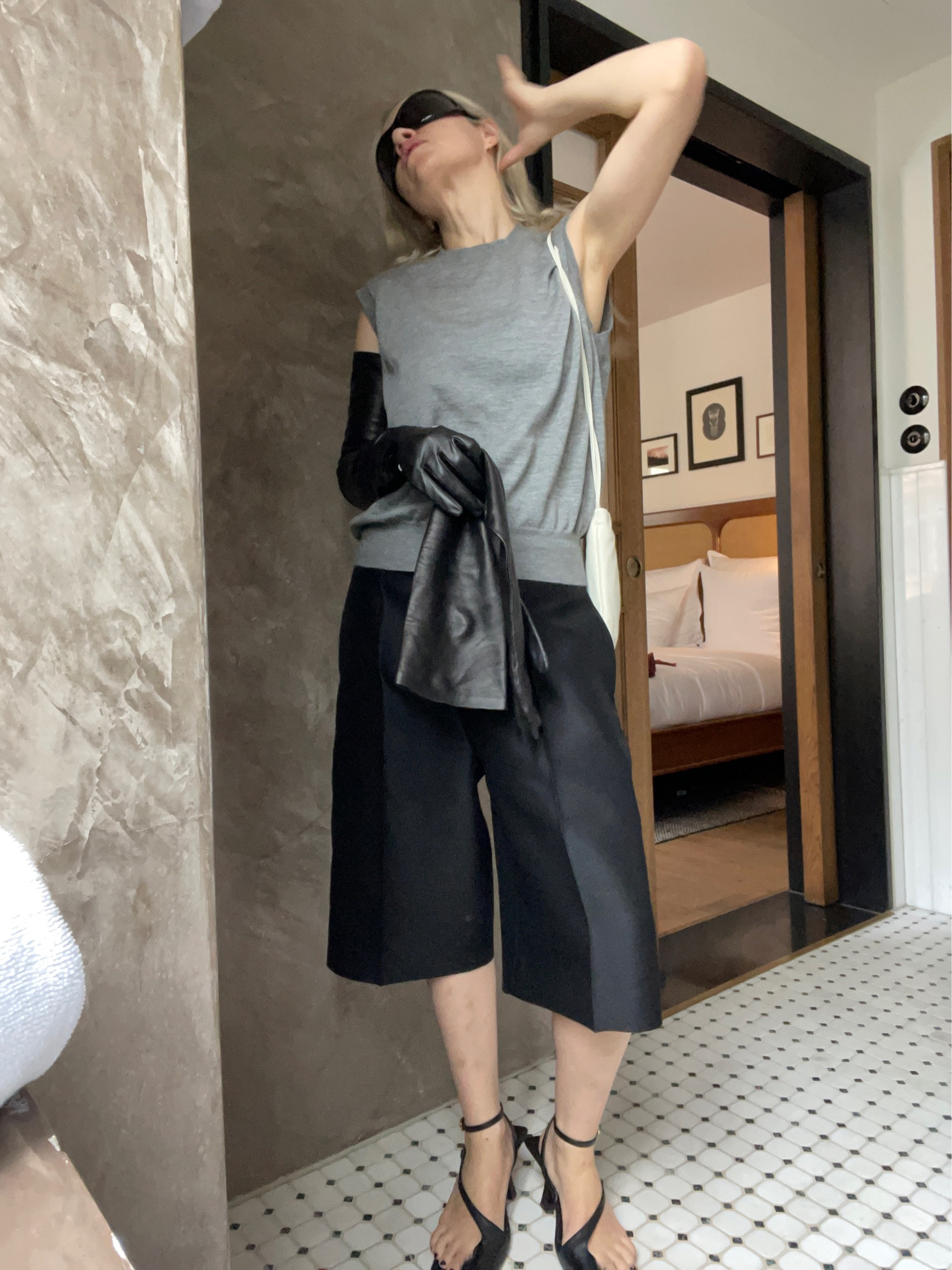 Quiet luxury ftw

outfit inspiration, Copenhaguen fashion week, drawstring leather shoulder bag, MyTheresa, long leather gloves, bourse leather phone pouch, flash high-rise wool and silk shorts, Balham cashmere sweater vest, The Row, Maison Margiela, Netherlands. 

#LTKitbag #LTKstyletip #LTKSeasonal