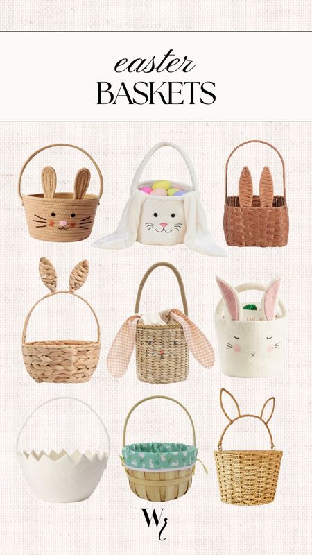 Easter baskets 

#LTKsalealert #LTKhome #LTKSeasonal