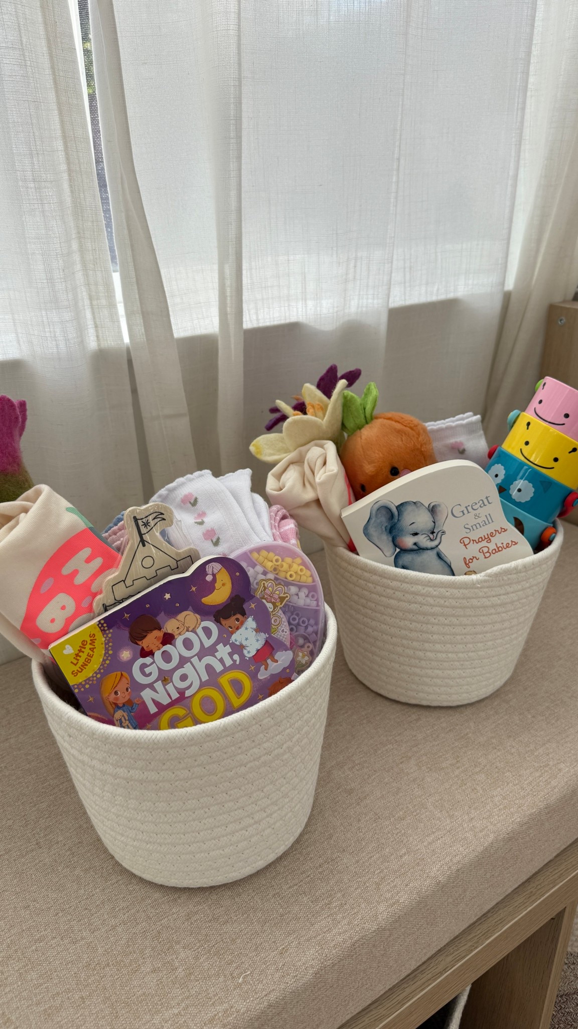 I made springtime baskets for my toddlers! I got something to play with, something to read, something to wear! And I want all of these items to be able to be used even when it’s not spring time #ToddlerToys #Toys #Spring #SpringBaskets #ToddlerMom #Momof2 

#LTKHome #LTKKids #LTKBaby