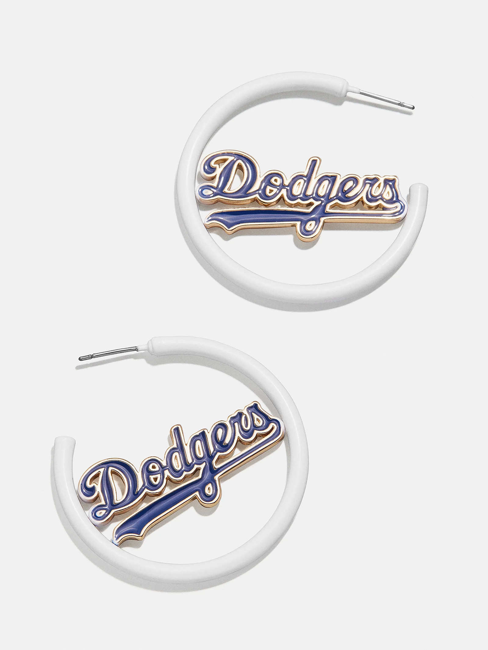 MLB Enamel Hoops - Los Angeles Dodgers | BaubleBar (US)