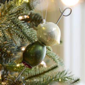 Glass Martini Garnish Ornament | West Elm (US)