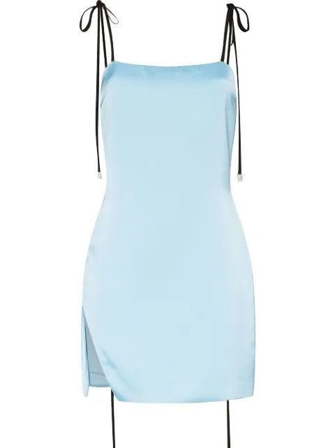 strap-detail minidress | Farfetch Global