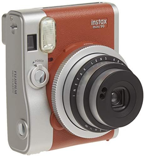 Fujifilm Instax Mini 90 Instant Film Camera (Brown) | Amazon (US)