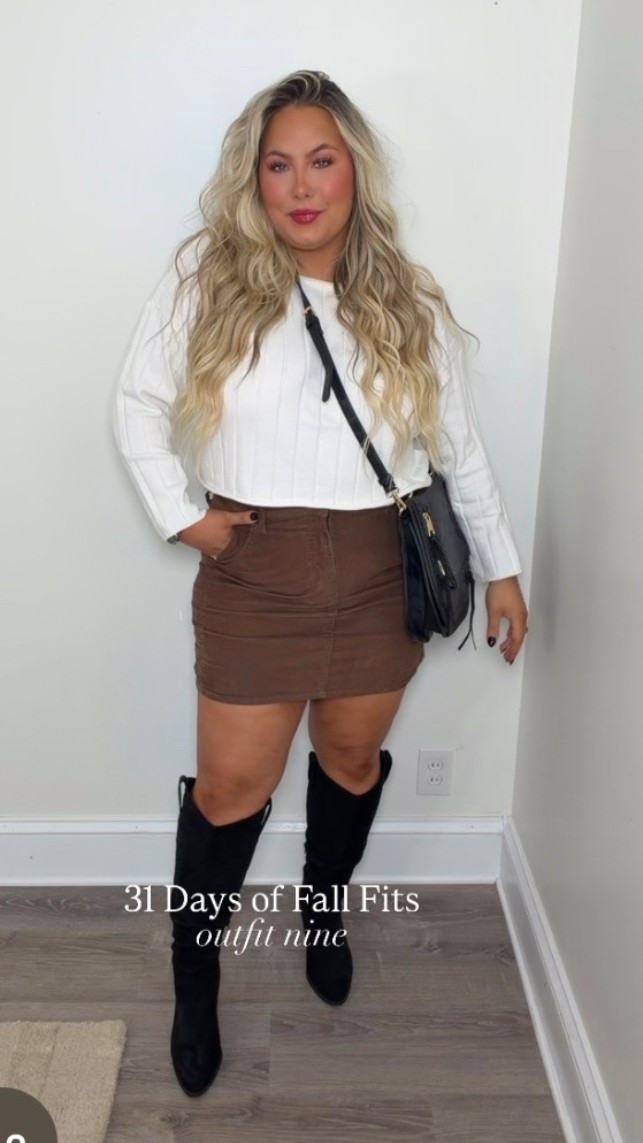 31 DAYS OF FALL FITS 🍂 

OUTFIT 9
XL SWEATER
16 SKIRT
SHOES TTS (wide calf friendly!)
BAG OLD FROM VICI

fall fashion, midsize, fall fits, outfit series, fashion series, curvy fashion, tall fashion, plus size, easy outfits, comfy outfits, trendy outfits, capsule wardrobe, workwear, weekend, chic, outfit formulas, Pinterest inspired, Walmart fashion, Walmart finds. 


#LTKFindsUnder50 #LTKMidsize #LTKSaleAlert