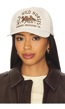 Sendero Provisions Co. Wild Wild Horses Cap in Cream & Brown from Revolve.com | Revolve Clothing (Global)