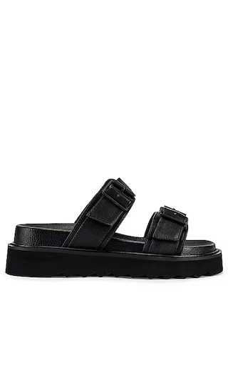 Arlo Sandal in Black | Revolve Clothing (Global)