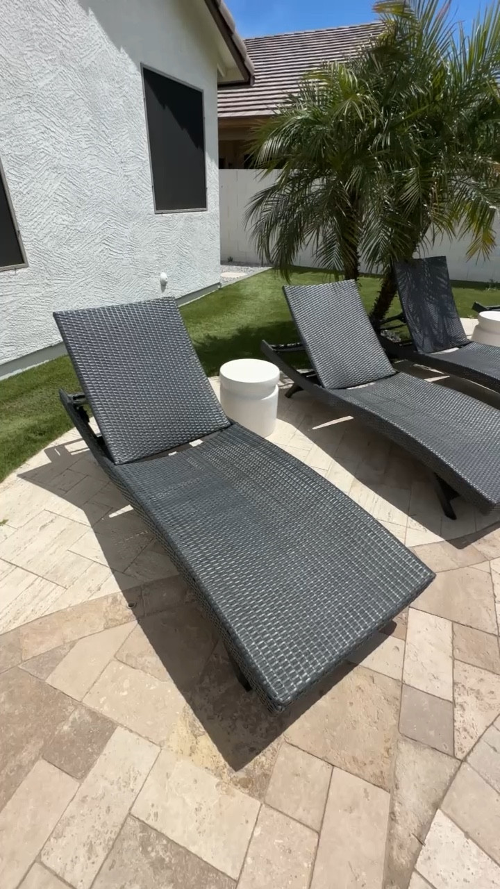 Check out our AZ house lounge chairs and Adirondacks! We have had both for a few years now and love them! 😍☀️🌵  

#LTKhome #LTKswim #LTKSeasonal