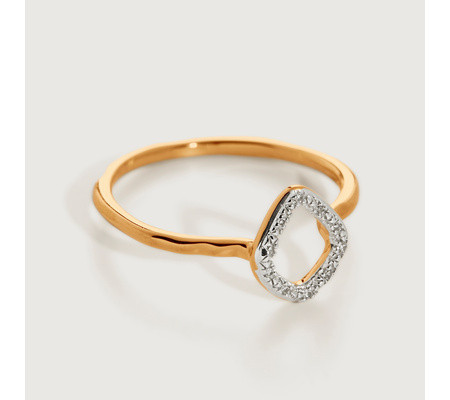 Riva Mini Kite Stacking Ring | Monica Vinader (Global)