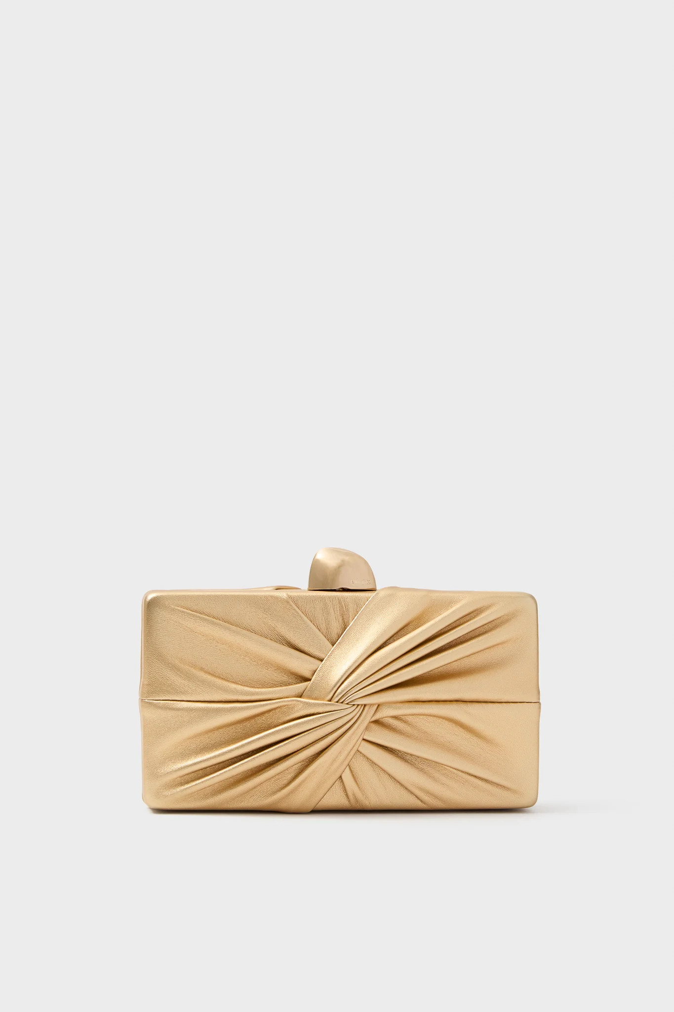 Matte Brass Lisse Clutch | Tuckernuck (US)
