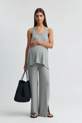 Travel Tank (Grey) | Legoe Heritage Maternity APAC