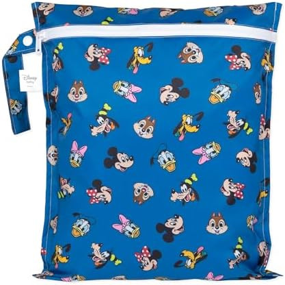 Bumkins Disney Waterproof Wet Bag for Baby, Travel, Swim Suit, Cloth Diapers, Pump Parts, Pool, B... | Amazon (US)