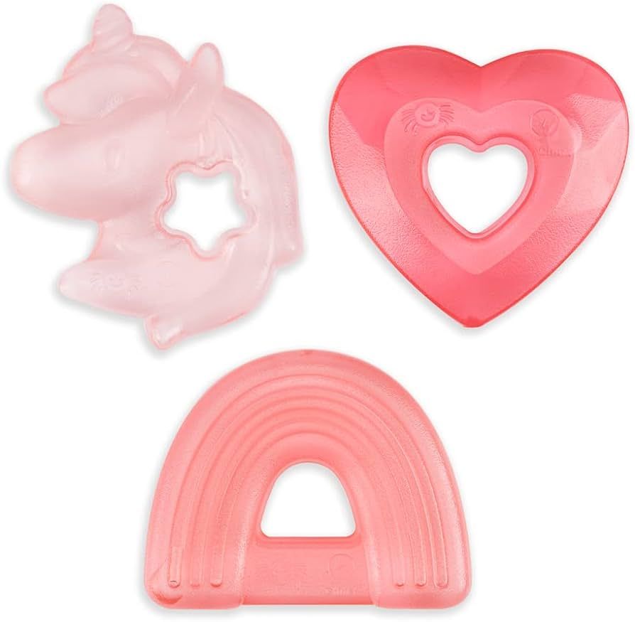 Itzy Ritzy Water-Filled Teethers - Cold Cutie Coolers Textured On Both Sides to Massage Sore Gums... | Amazon (US)