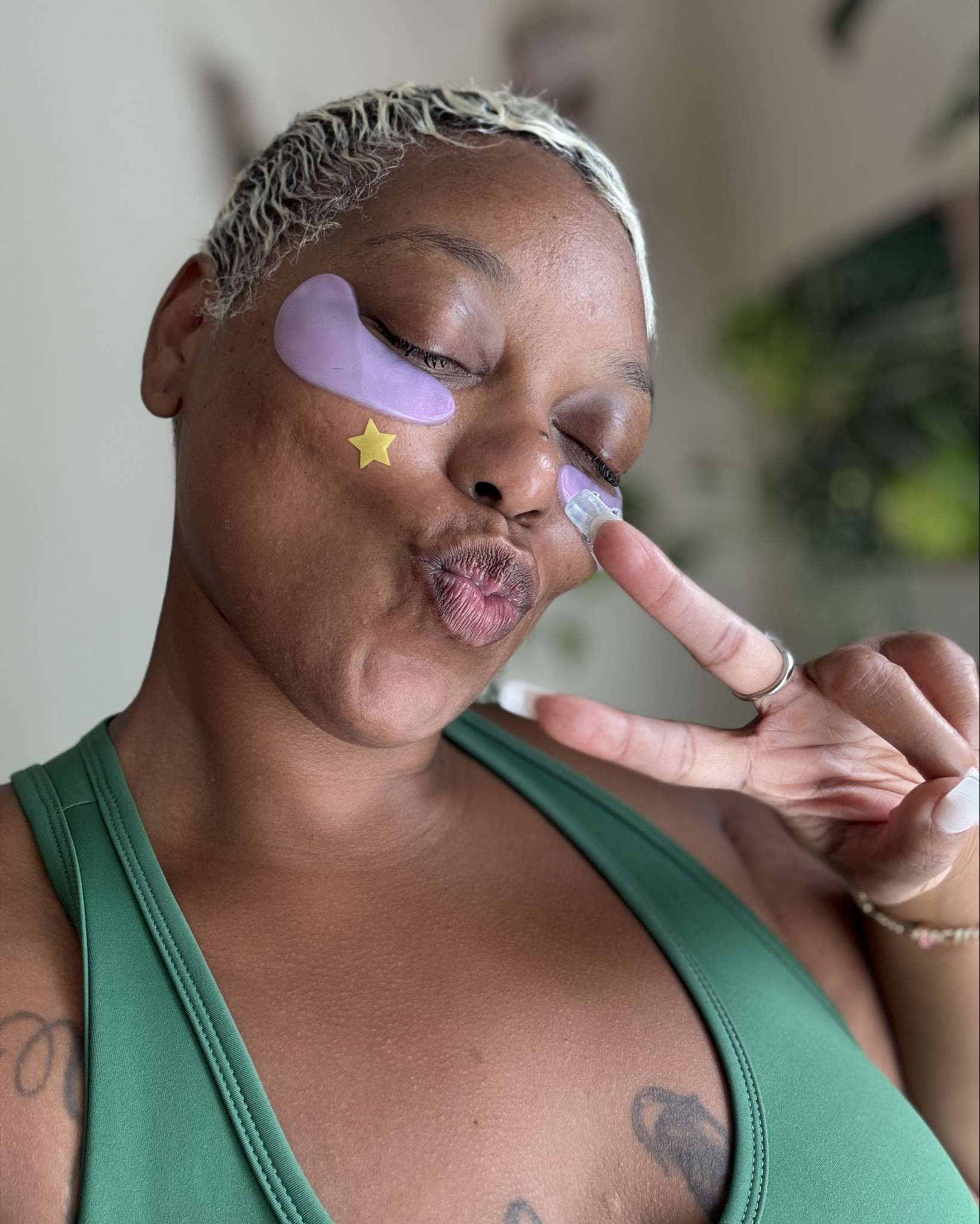 My regular ingredients for skincare ! These Liva Patches have worked IMMENSELY on my a cystic pimple on my cheek. It’s day 5 and it’s reducing right before my eyes! 

It prevents picking with your skin and leaving scars. 

My Grace and Stella under eye patches help with my late night editing so my eyes look and feel rested. ✨

#LTKBeauty #LTKPlusSize #LTKStyleTip