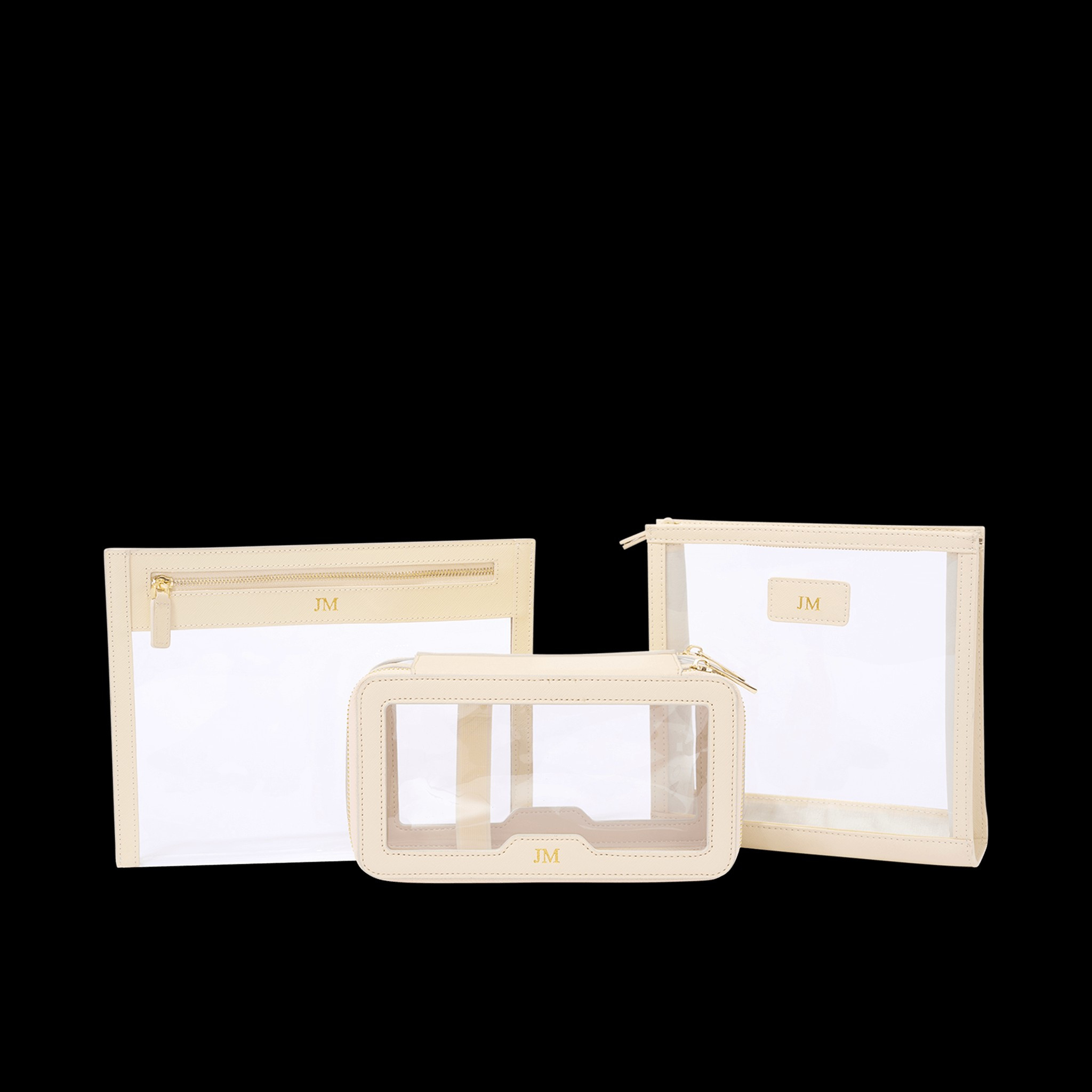 Lily & Bean Transparent Ultimate Travel Set Ivory | Lily and Bean