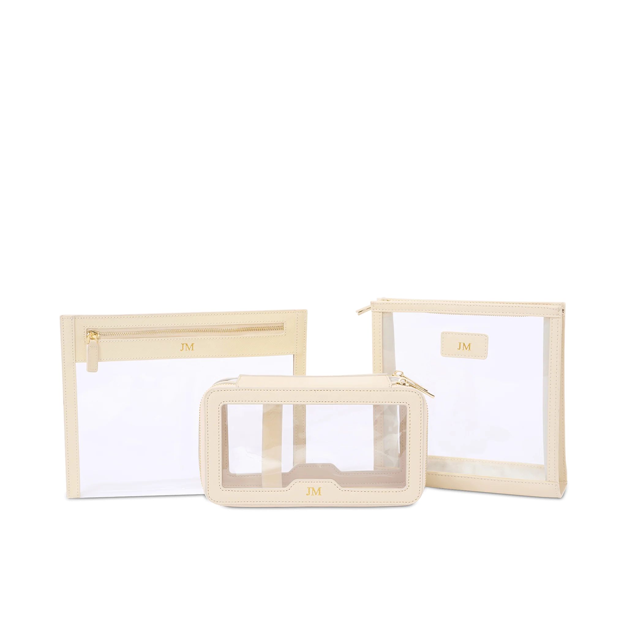 Lily & Bean Transparent Ultimate Travel Set Ivory | Lily and Bean