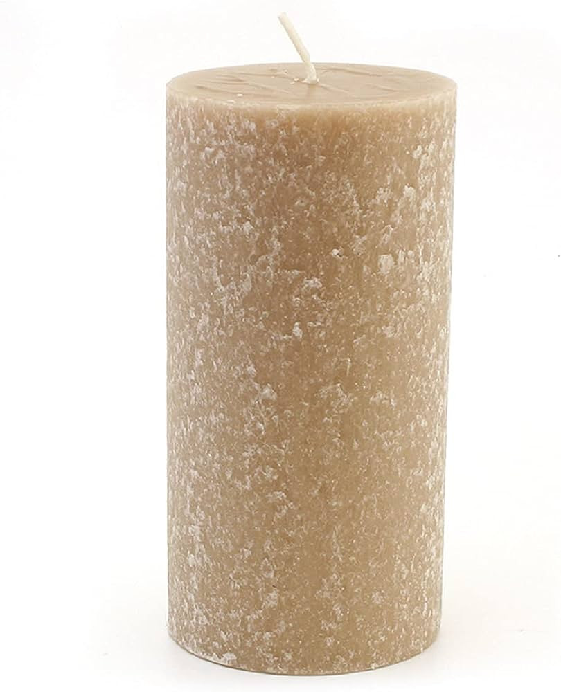 Root Candles Unscented Timberline Pillar Candle , 3 x 6-Inches, Taupe | Amazon (US)