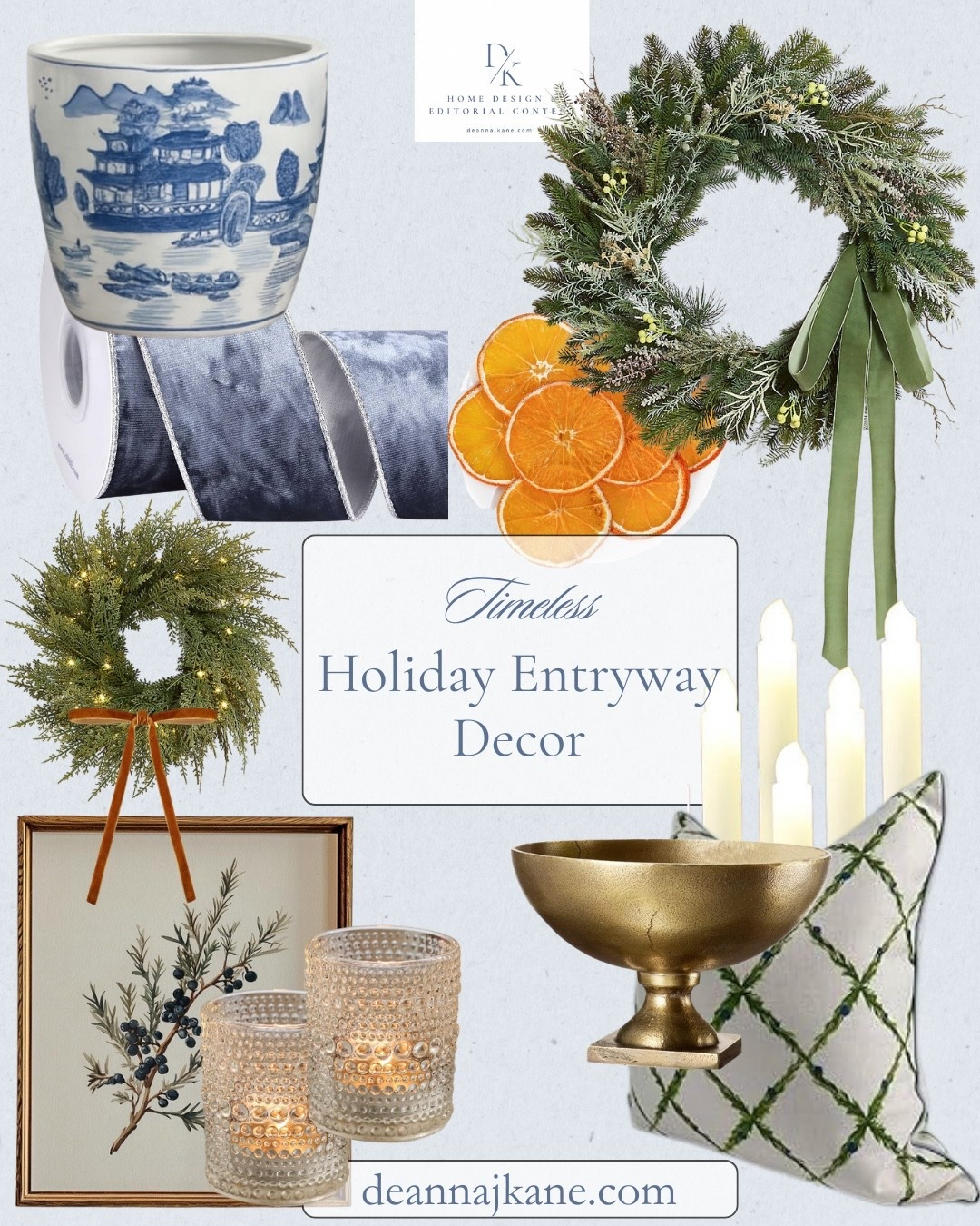 Timeless holiday entry decor to create a warm welcome 

#LTKHoliday #LTKSeasonal #LTKHome