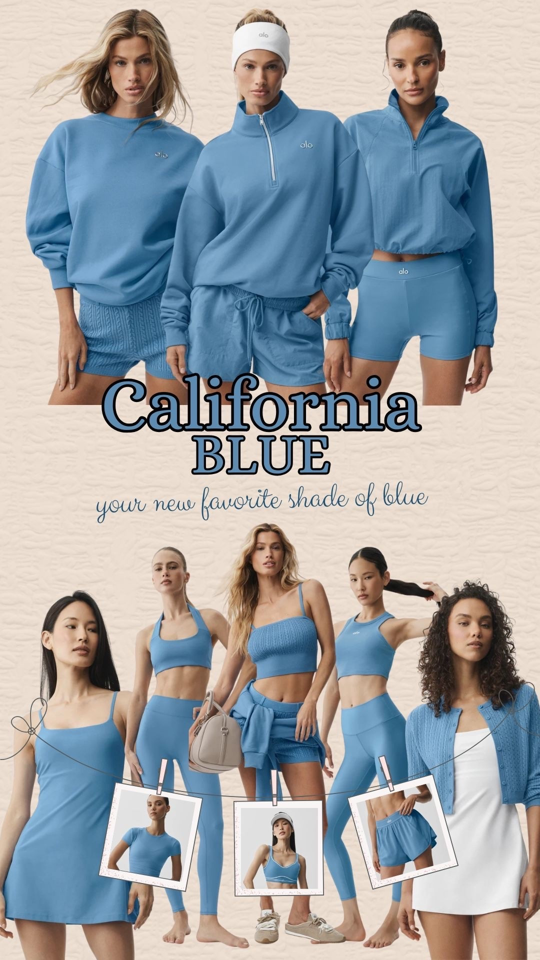 Trending color, California Blue! 

#Alo

#LTKActive #LTKTravel #LTKgrwm #LTKfitnessgoals #LTKmomlife