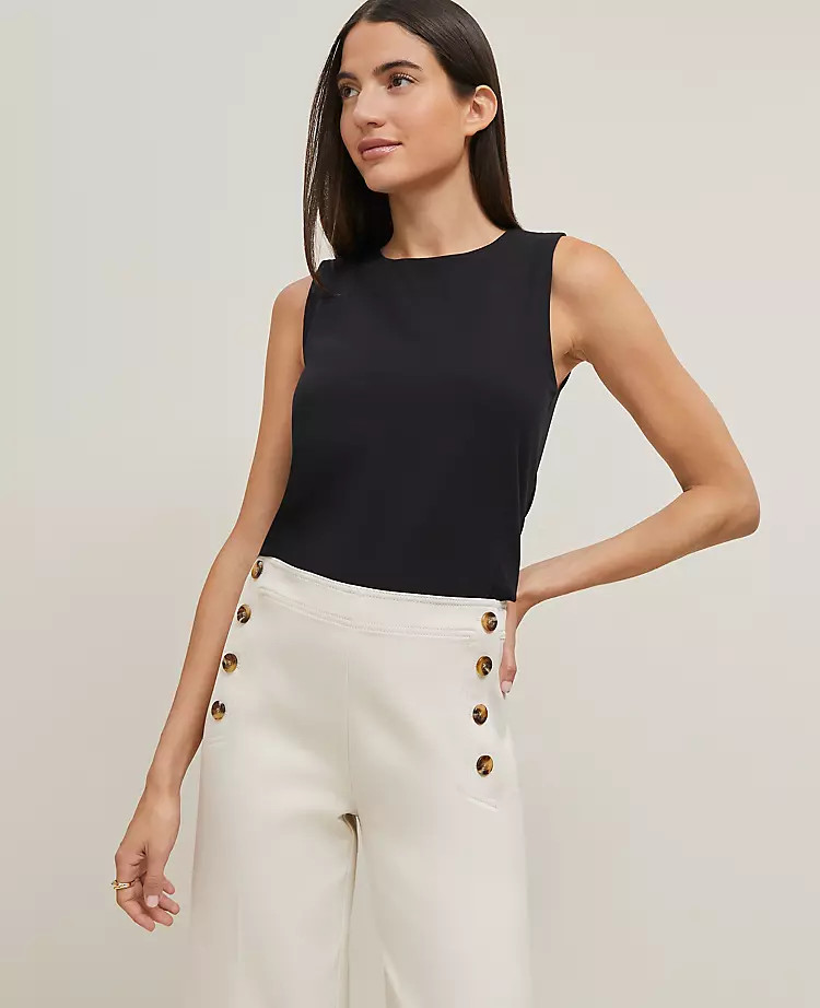 Crew Neck Shell | Ann Taylor