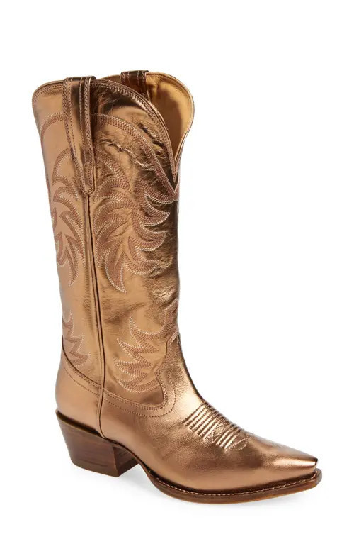 Tecovas The Annie Western Boot in Copper at Nordstrom, Size 5.5 | Nordstrom