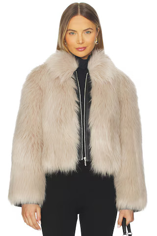 ET OCHS Yaes Combo Jacket in Natural & Black from Revolve.com | Revolve Clothing (Global)