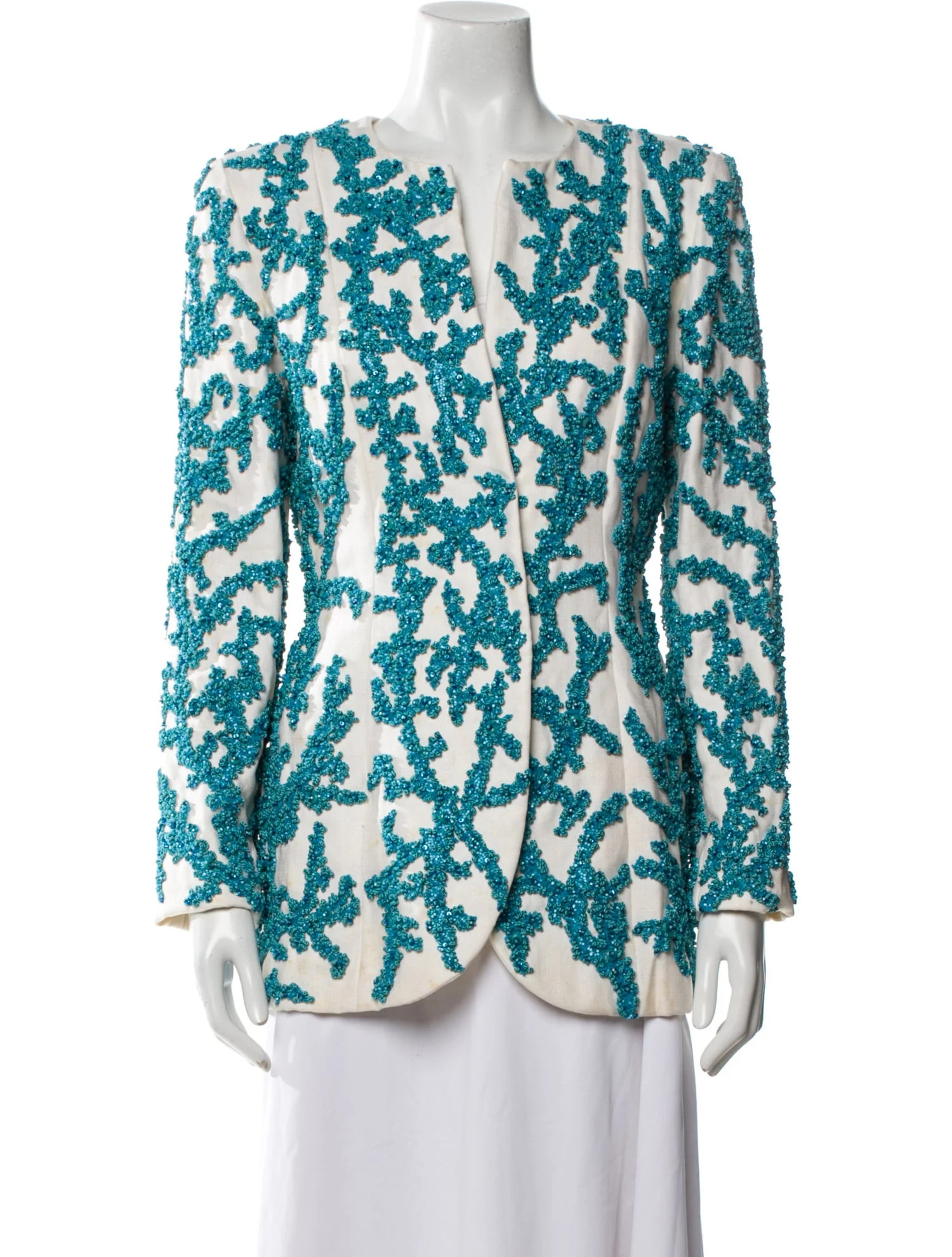 Patterned Evening Jacket | The RealReal