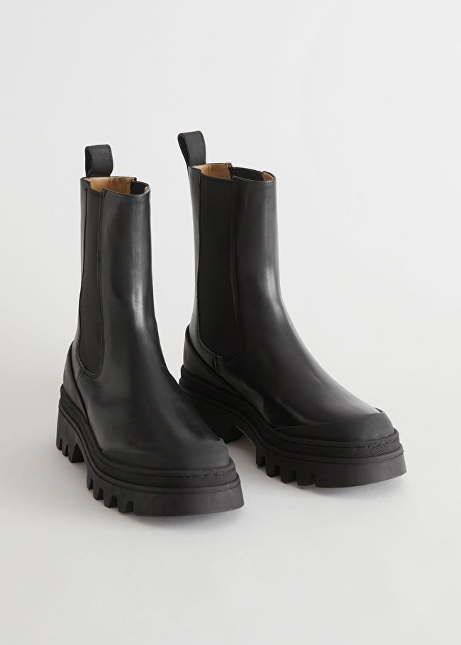 Chunky Chelsea Leather Boots | & Other Stories (EU + UK)