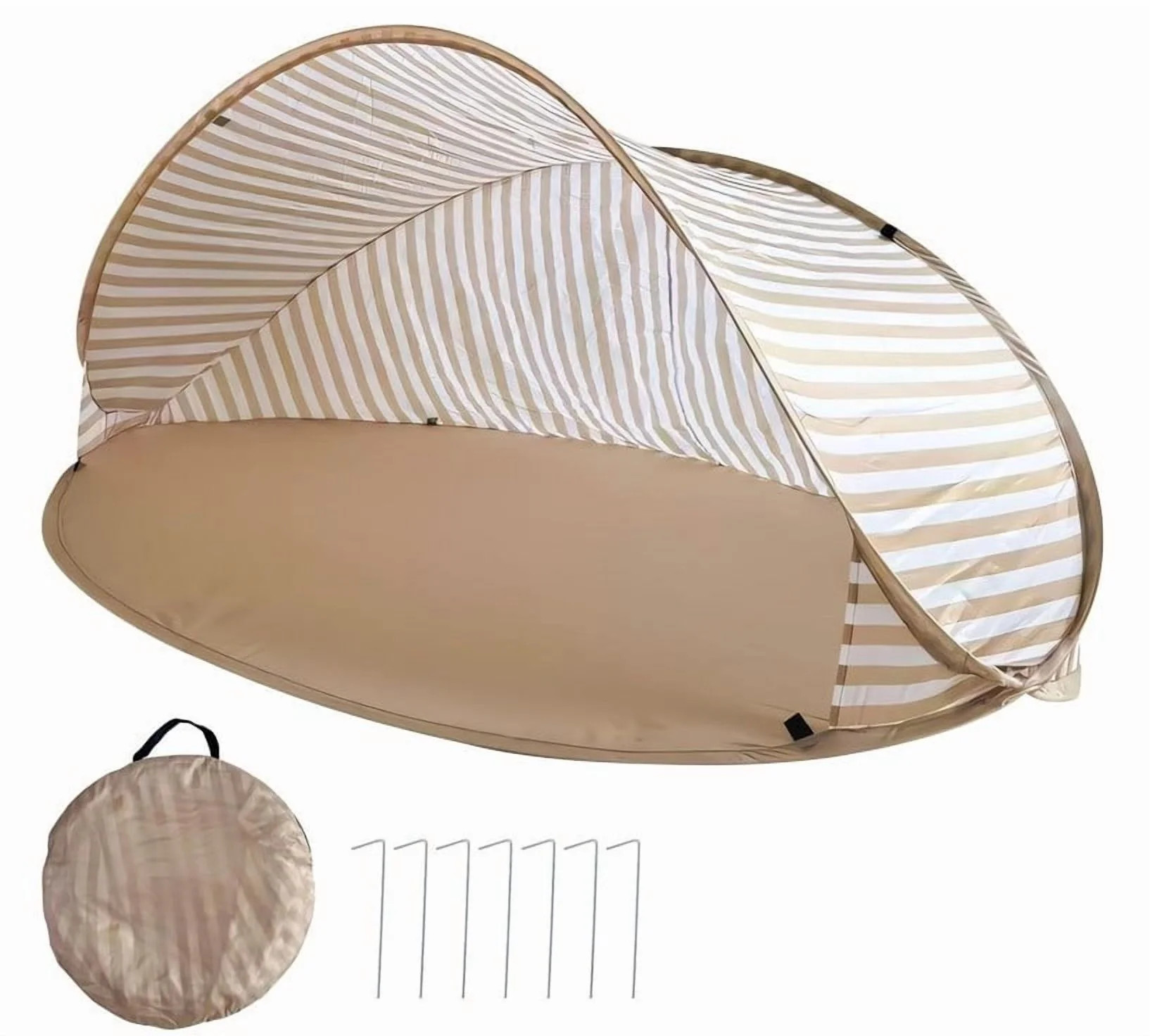 Portable Beach Tent Anti UV Automatic Sun Shelter Umbrella Portable Sun Shade Shelter Outdoor Bea... | Walmart (US)