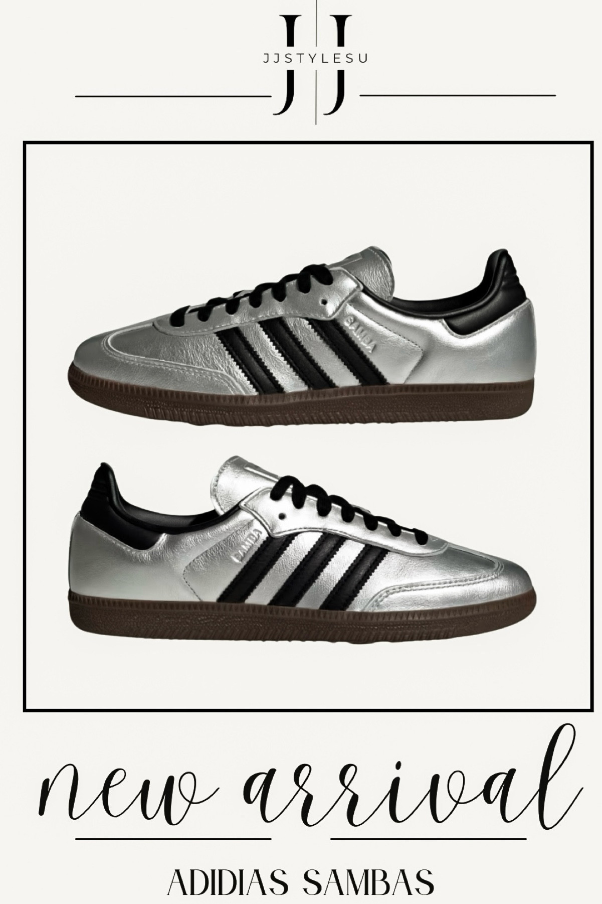 New!! Trending Now!
𝐻𝑖 𝐹𝑟𝑖𝑒𝑛𝑑𝑠! 𝑇𝘩𝑎𝑛𝑘 𝑦𝑜𝑢 𝑓𝑜𝑟 𝑏𝑒𝑖𝑛𝑔 𝘩𝑒𝑟𝑒♥️
Silver shoes are trending and I just added to cart! 

women sneakers, adidas, silver tennis shoes, sambas, silver sneakers, trending now, on trend 

#LTKShoeCrush #LTKStyleTip #LTKBacktoSchool