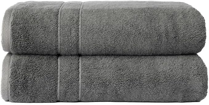 Cozy Earth Charcoal Bath Towels | Amazon (US)