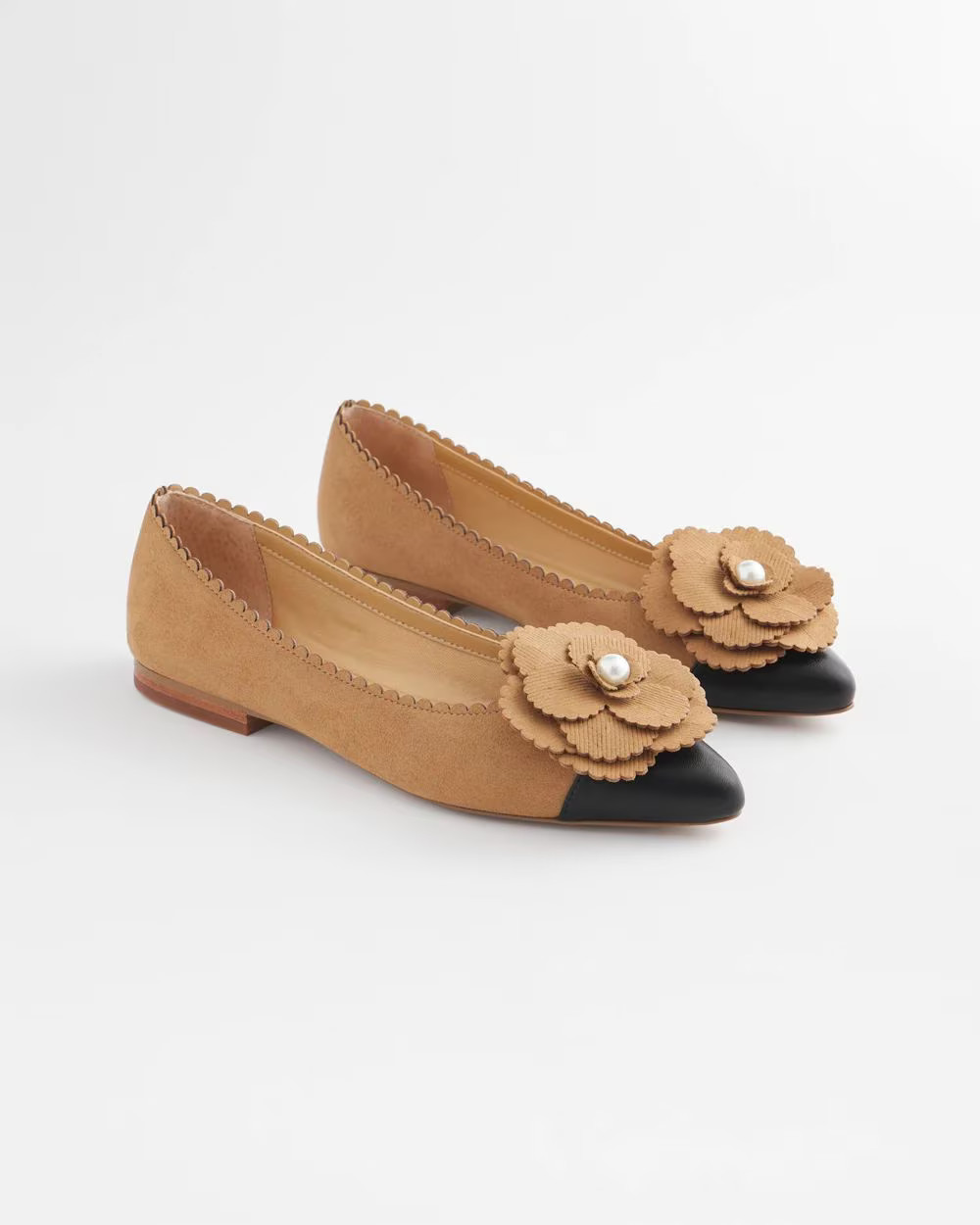 Microsuede Ballet Flats | Chico's