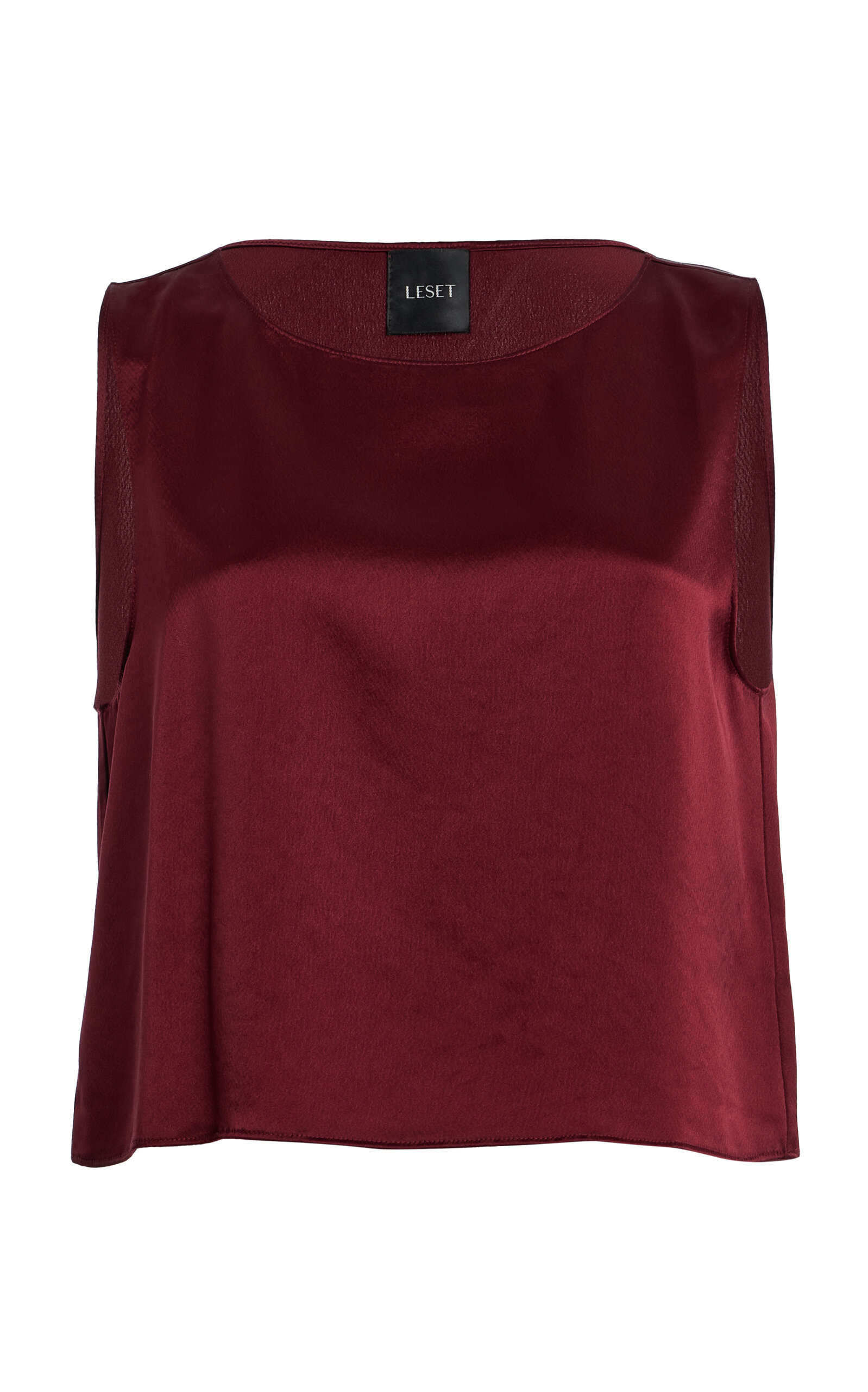 Barb Satin Crop Top | Moda Operandi (Global)