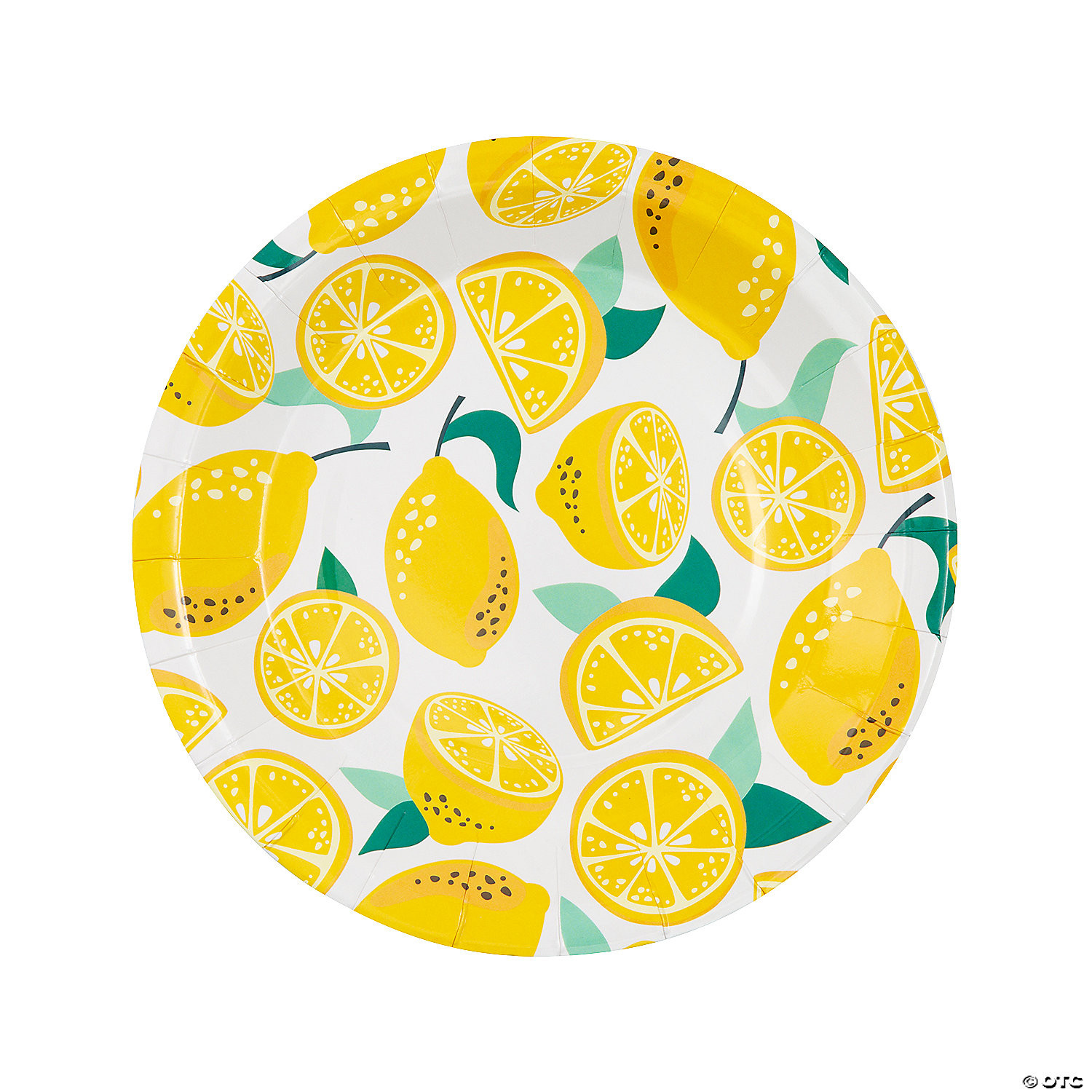 Lemon Party Paper Dinner Plates - 8 Ct. | Oriental Trading Company