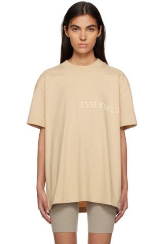 Essentials - SSENSE Exclusive Beige T-Shirt | SSENSE