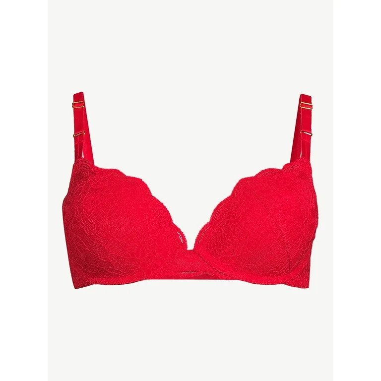 Joyspun Women's Lace Push Up Bra, Sizes to 40D | Walmart (US)