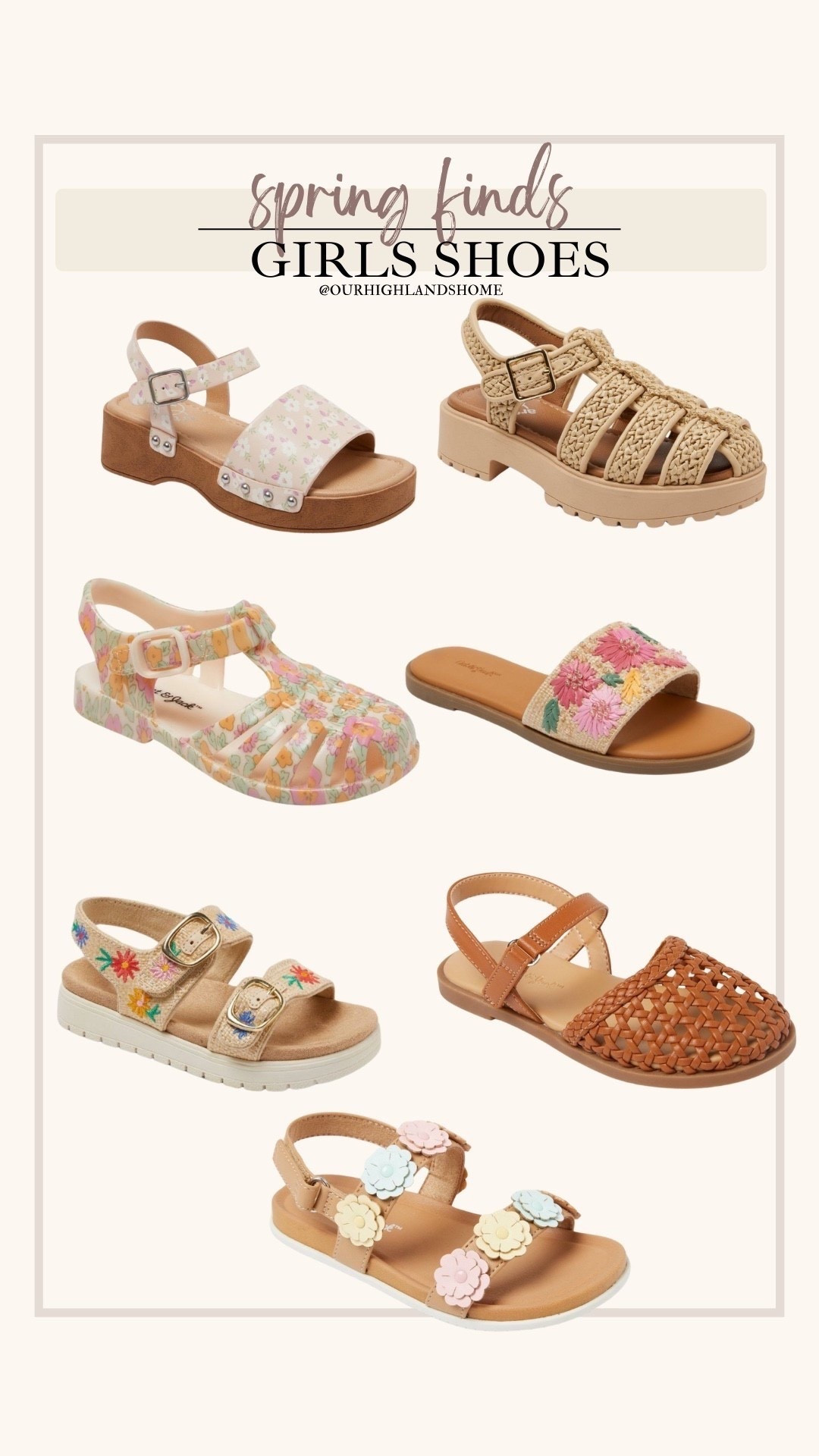 the cutest girl shoes for spring and summer! affordable and stylish 

#LTKSaleAlert #LTKKids #LTKootd