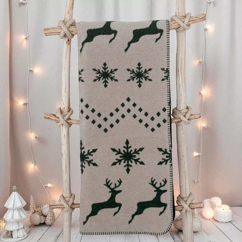 Discover Europe Fairisle Plush Throw Blanket | Kohl's