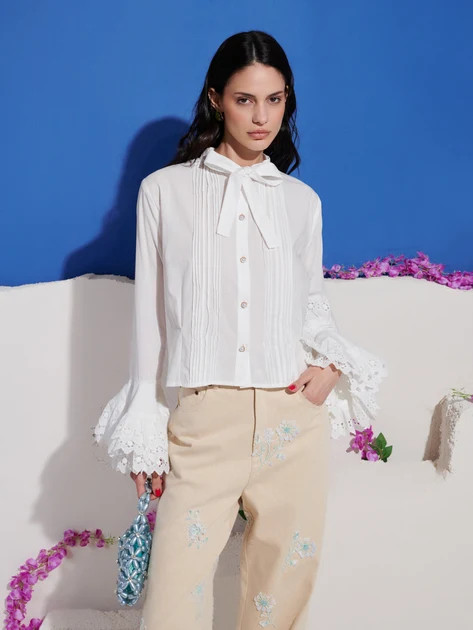 DREAM Neroli Trim Blouse | Sister Jane (UK)