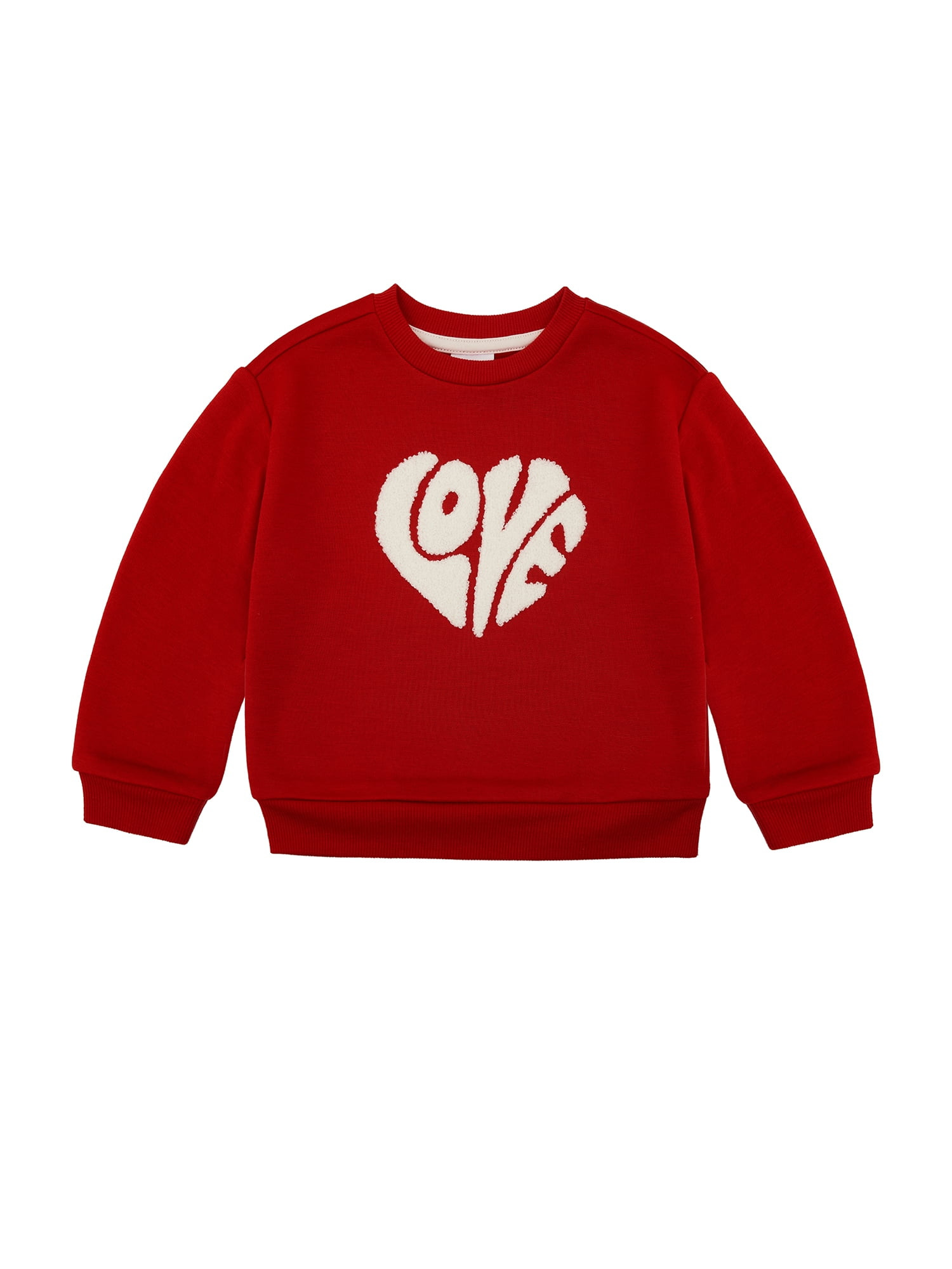 Way to Celebrate Toddler Boy Valentine's Day Crewneck, Sizes 12M-5T | Walmart (US)