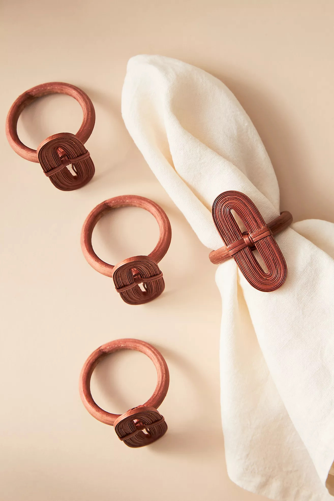 Sarasota Napkin Rings, Set of 4 | Anthropologie (US)