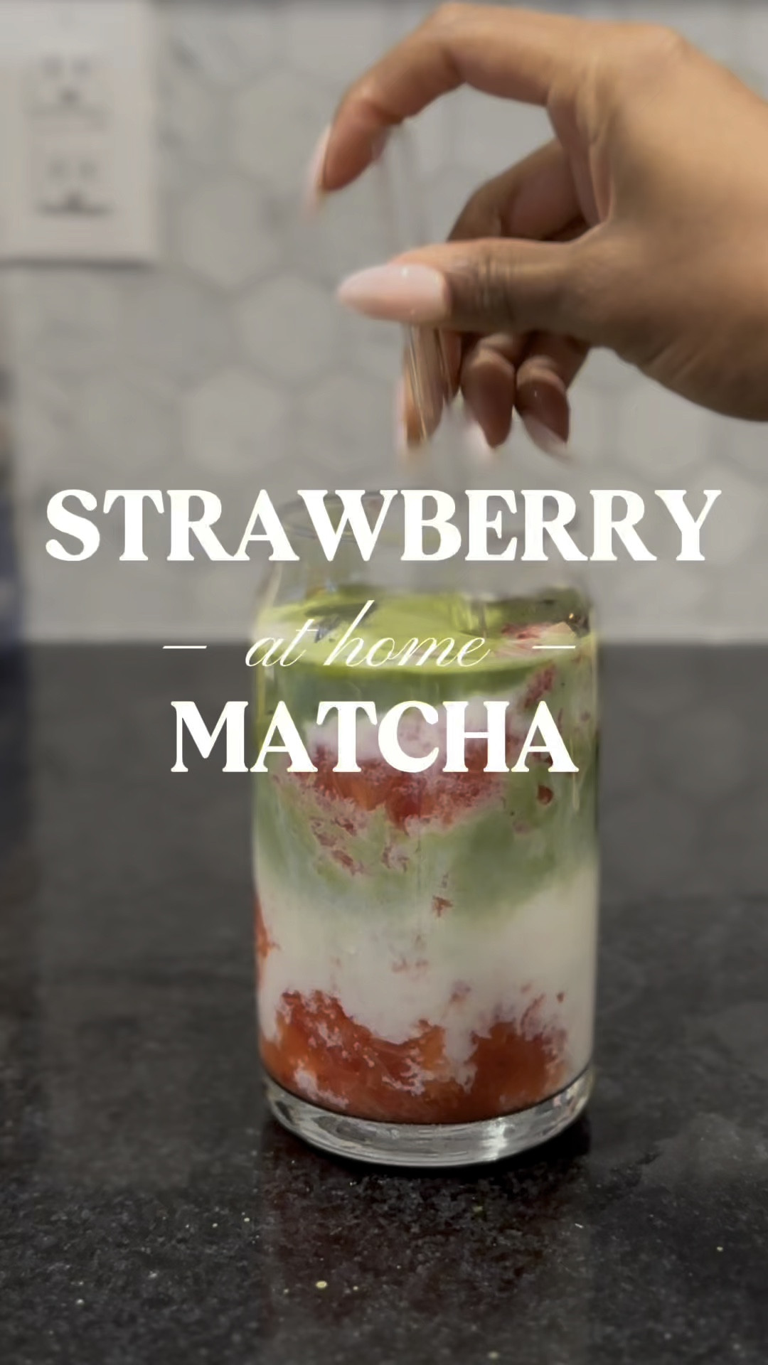 linking my favorite matcha brands for this amazing strawberry matcha recipe 🍓 
