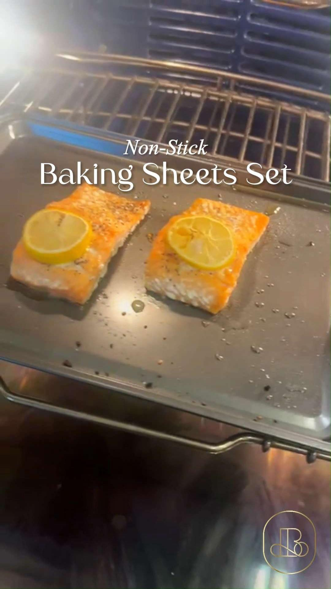 If you bake even a little, you need this set 🍪 The Benicci non-stick sheets give the perfect golden edges and keep my counters clean because nothing sticks. From cookies to sheet-pan dinners, these trays deliver every time 👩‍🍳 

#BakingEssentials #KitchenUpgrades #BenicciBakeware #MealPrepMadeEasy #BakingLove
 #LTKfoodie #LTKHome