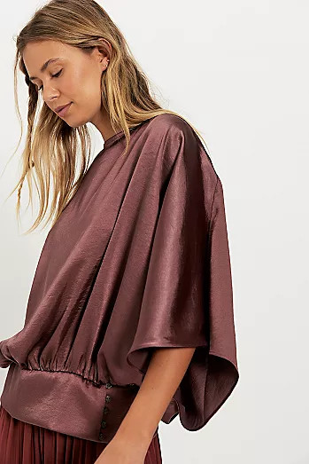 Pink Sands Ruched Long Sleeve Top | Free People (Global - UK&FR Excluded)