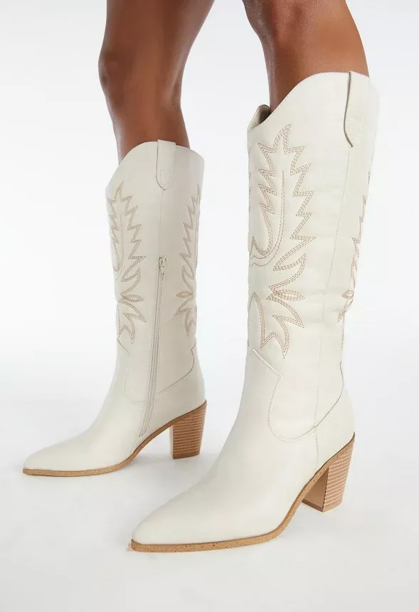 Justfab store western boots