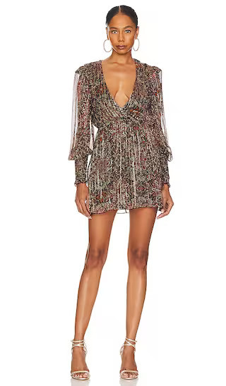 Sumner Metallic Mini Dress | dresses to wear to wedding dresses for wedding guest formal dress | Revolve Clothing (Global)
