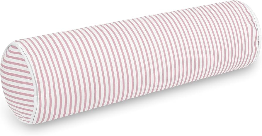 Hofdeco Premium Coastal Patio Indoor Outdoor Bolster Pillow Cover Only, 6"x20" Water Repellent fo... | Amazon (US)