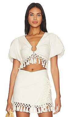 Tularosa Lexi Top in Ivory from Revolve.com | Revolve Clothing (Global)