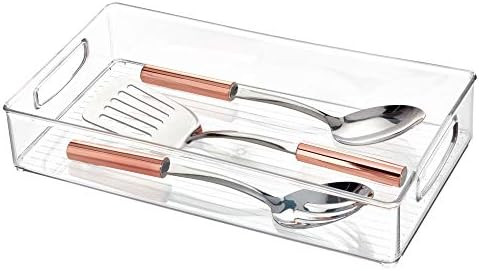 iDesign Stackable Storage Box with Handles, Large BPA-free Plastic Fridge Box for Food or Kitchen... | Amazon (UK)